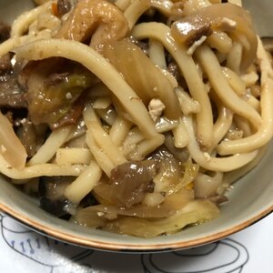 すき焼きの次の日は！うどんすき